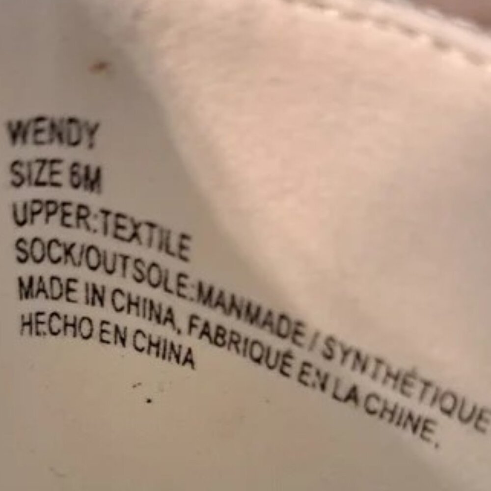 Coconuts Wendy Crochet Flats, soft white. - Picture 4 of 5